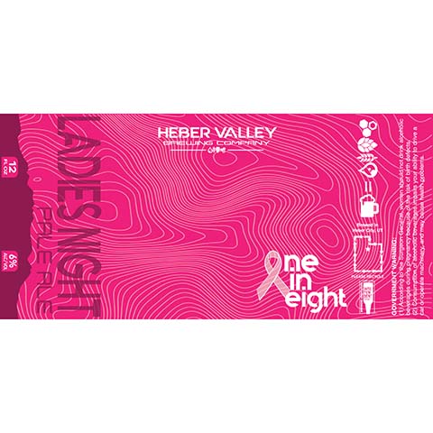 Heber Valley Ladies Night Pale Ale by Heber Valley Brewing Company, beer label