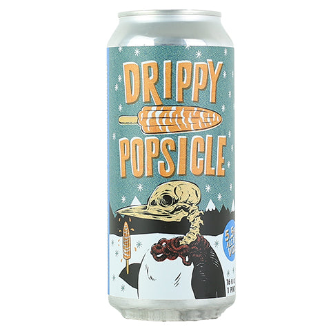 Abomination Drippy Popsicle Fruited Smoothie Sour Ale (Orange, Vanilla, & Marshmallow) by Abomination Brewing Company, beer label