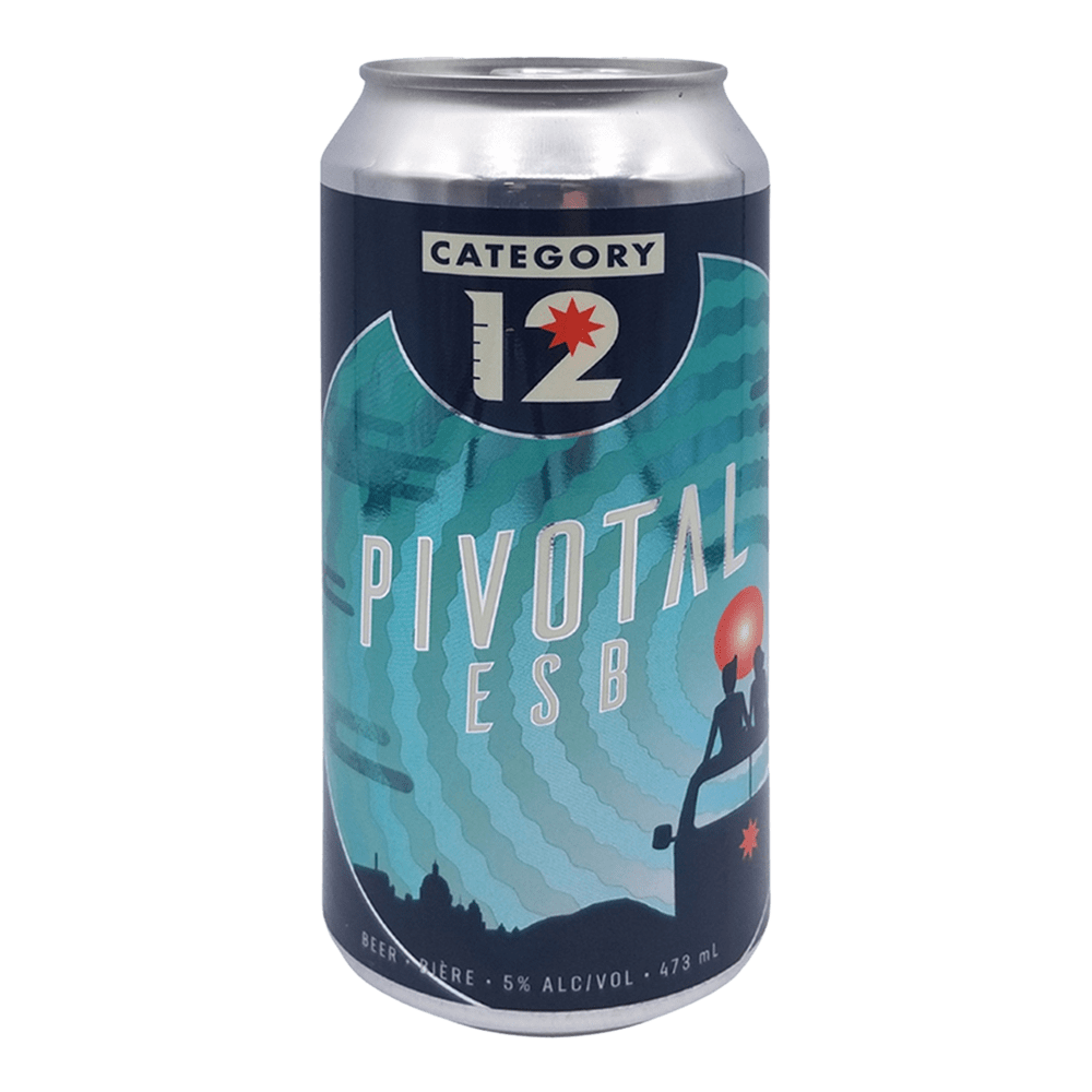 Pivotal ESB by Category 12 Brewery, beer label