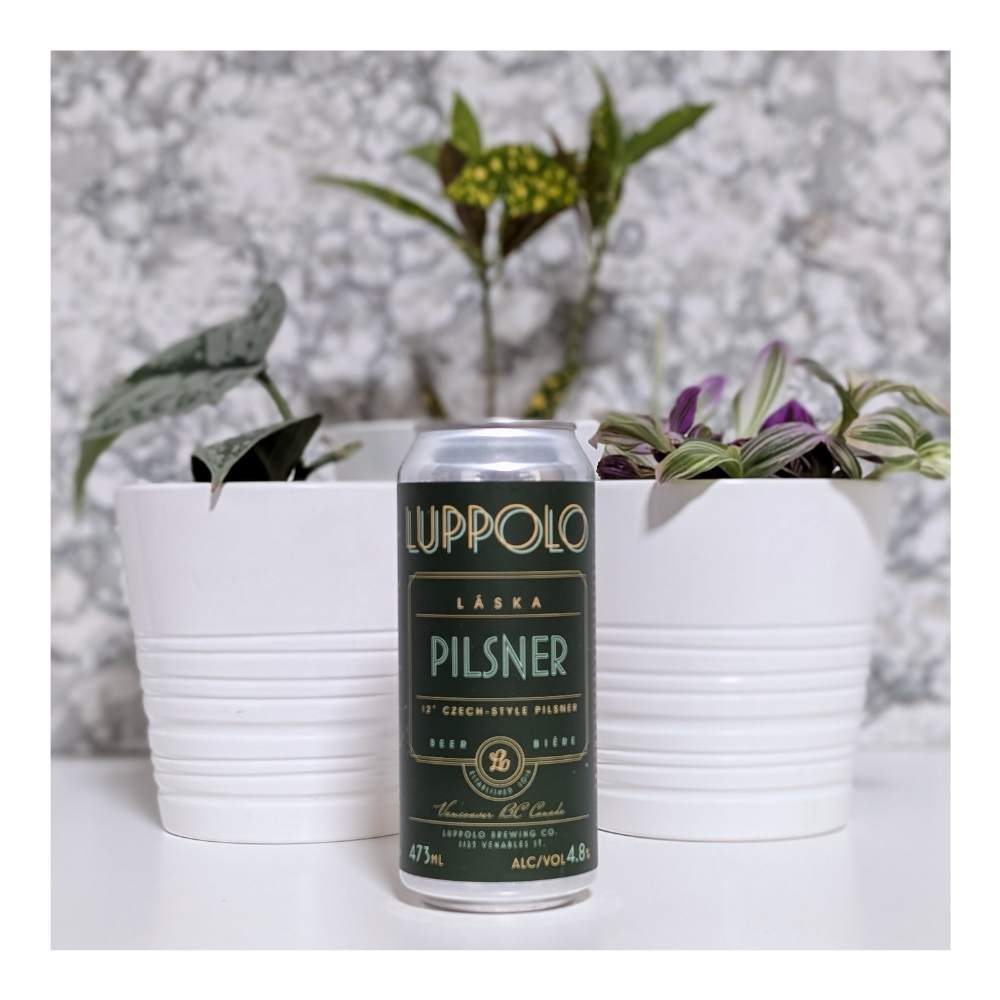 Co. Laska Czech-style Pilsner by Luppolo Brewing Co, beer label