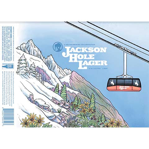 Melvin Jackson Hole Lager by Melvin Brewing, beer label