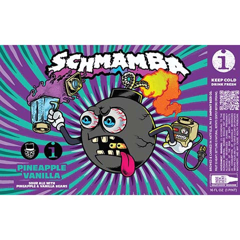 Imprint Beer Schmamba Pineapple Vanilla Sour Ale by Imprint Beer Company, beer label