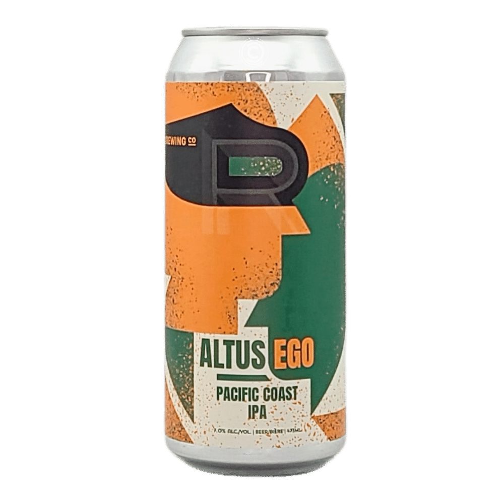 Altus Ego Pacific Coast IPA by Russell Brewing, beer label