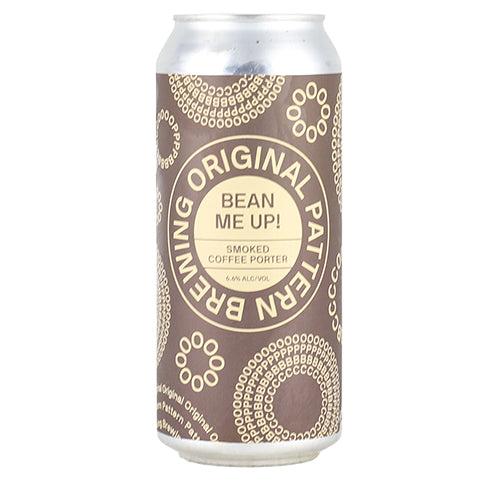 Original Pattern Bean Me Up! Porter by Original Pattern Brewing Company, beer label
