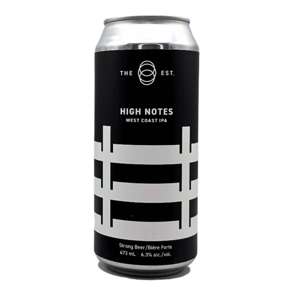 High Notes West Coast IPA by The Establishment Brewing Company, beer label