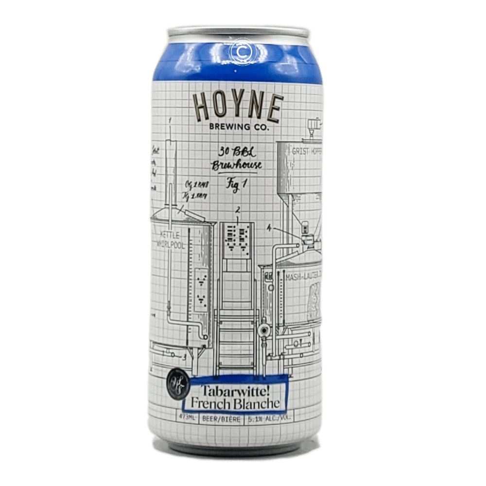 Young Lions Tabarwitte! French Blanche by Hoyne Brewing Co., beer label