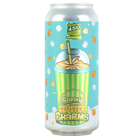 450 North Slushy Cluster Charms Slushy XL Sour by 450 North Brewing Company, beer label