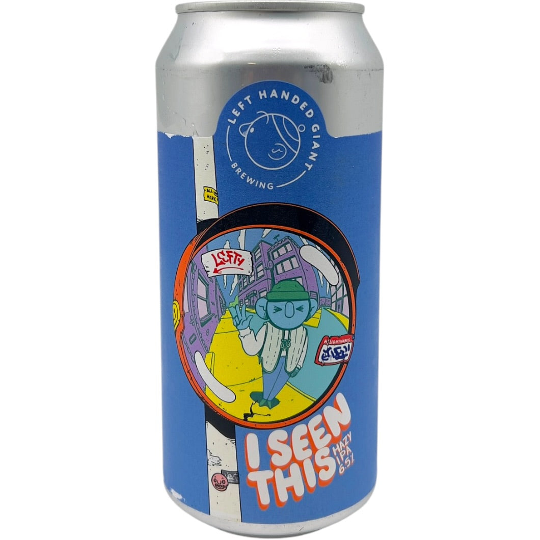 Left Handed Giant I Seen This by Left Handed Giant, beer label