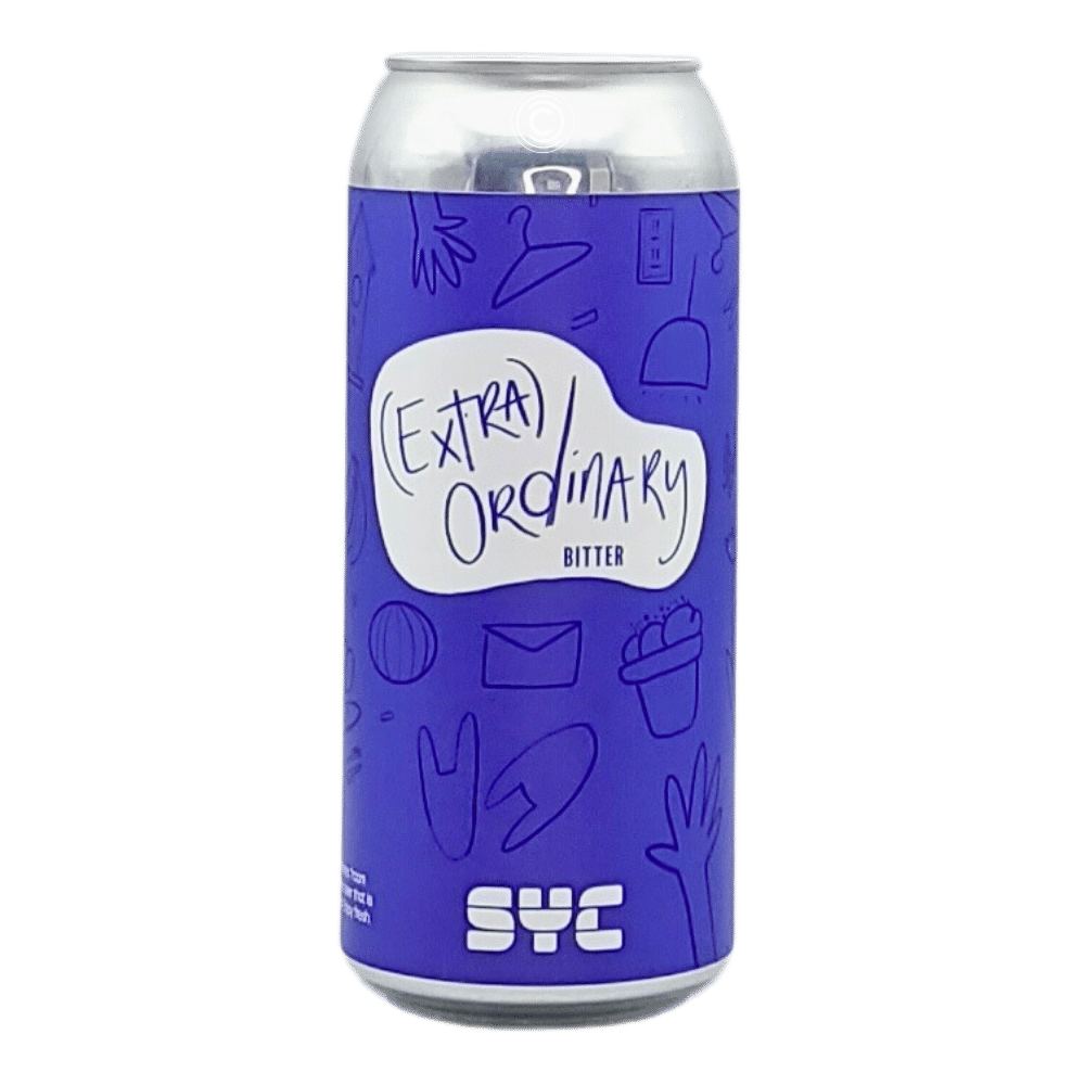 Extra Ordinary ESB by SYC Brewing Co., beer label