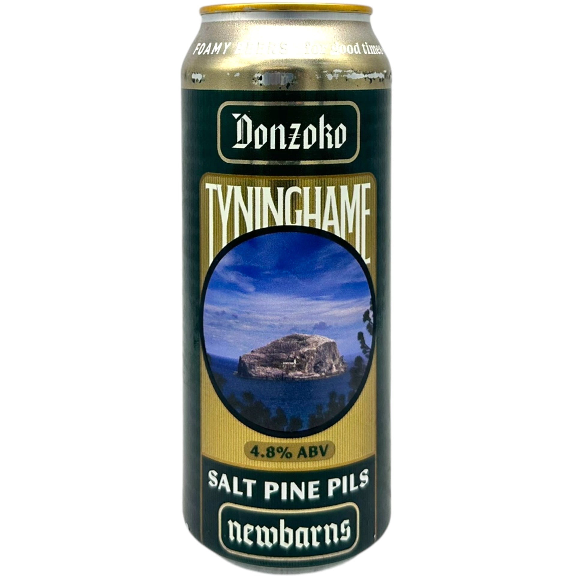 Donzoko x Newbarns Tyninghame by Donzoko Brewing Company, beer label