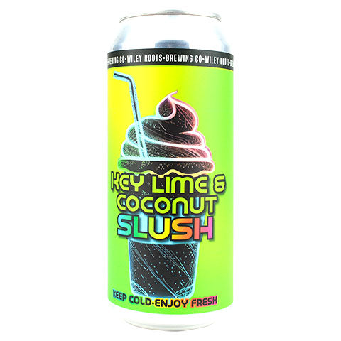 Wiley Roots Key Lime & Coconut Slush by Wiley Roots Brewing Co, beer label