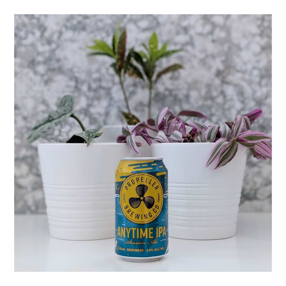 Anytime Session IPA by Propeller Brewing Company, beer label