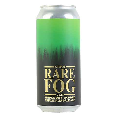 Abomination Rare Fog Triple IPA (Citra) by Abomination Brewing Company, beer label