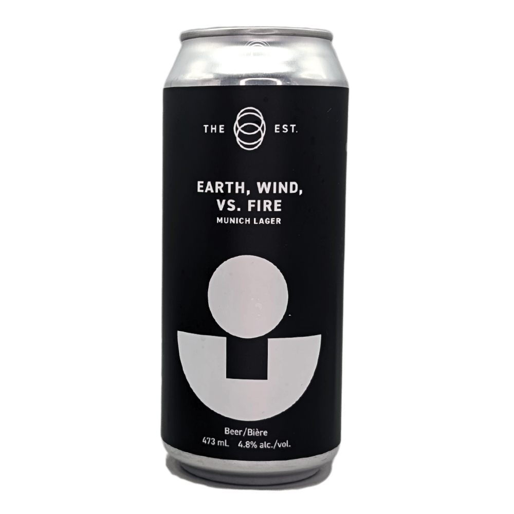 Earth, Wind vs. Fire Munich Lager by The Establishment Brewing Company, beer label