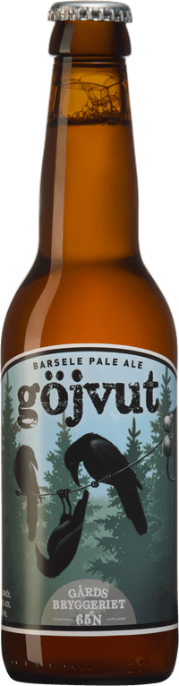 Göjvut by Gårdsbryggeriet 65°N, beer label