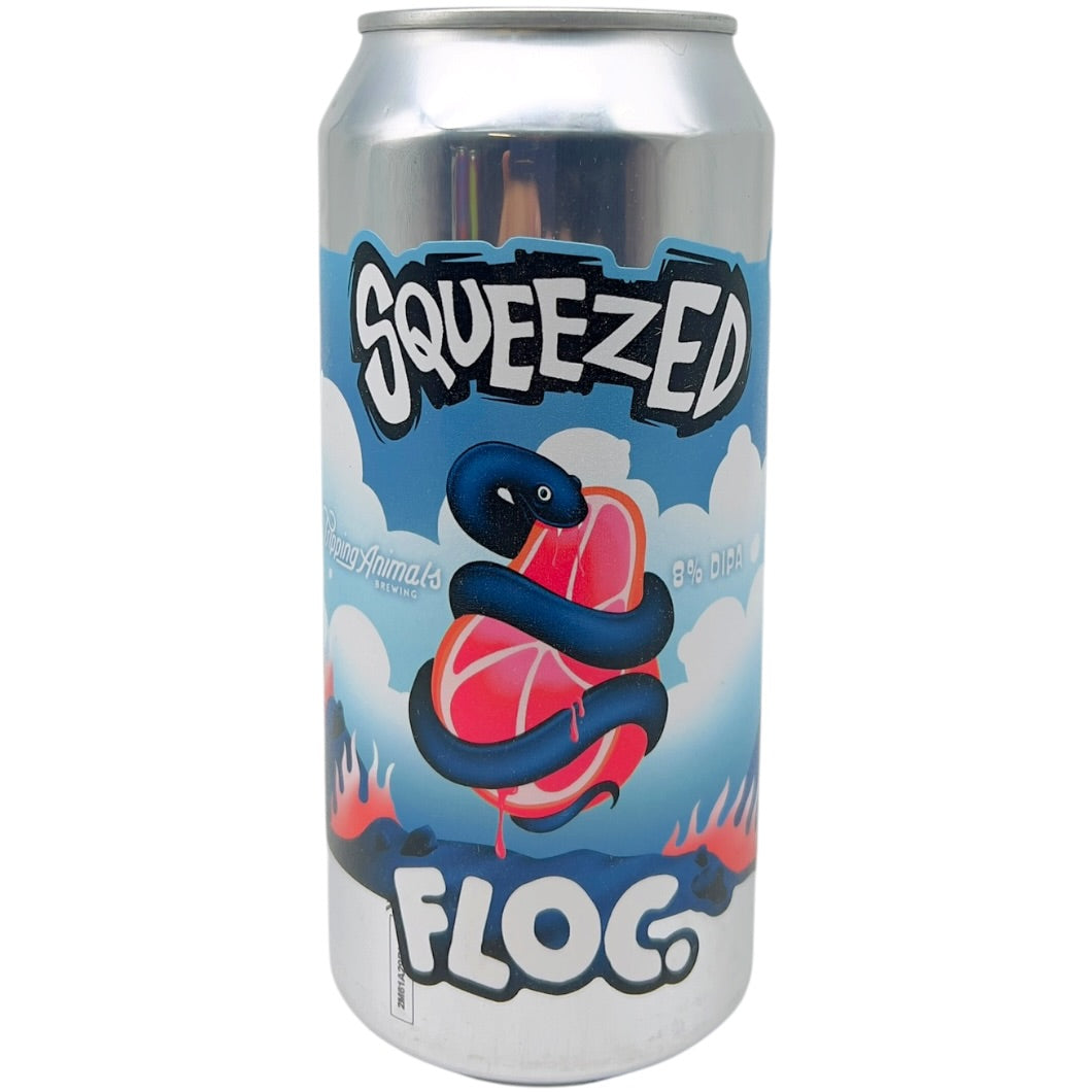 Floc. Squeezed DIPA by Floc. Brewing Project, beer label