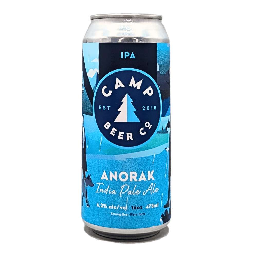 Anorak India Pale Ale by Camp Beer Co., beer label