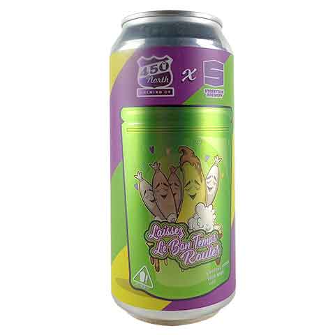 450 North/Streetside Laissez Le Bon Temps Rouler SLUSHY XXL Sour by 450 North Brewing Company, beer label