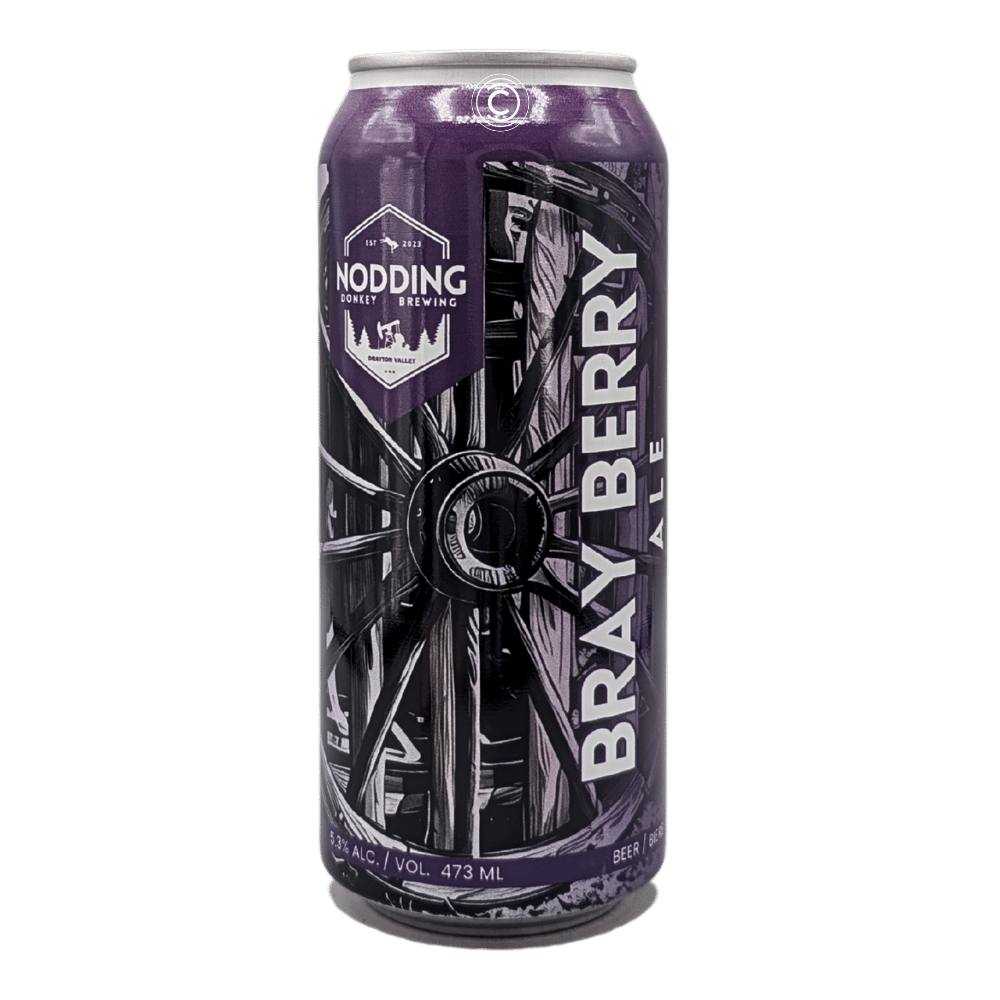Bray Berry Ale Raspberry Ale by Nodding Donkey Brewing, beer label