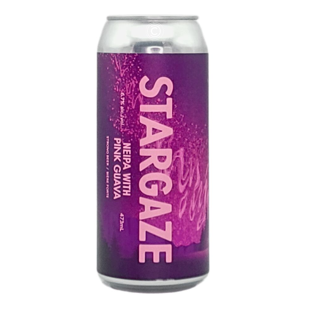 Stargaze NEIPA with Pink Guava by Born Brewing Co., beer label