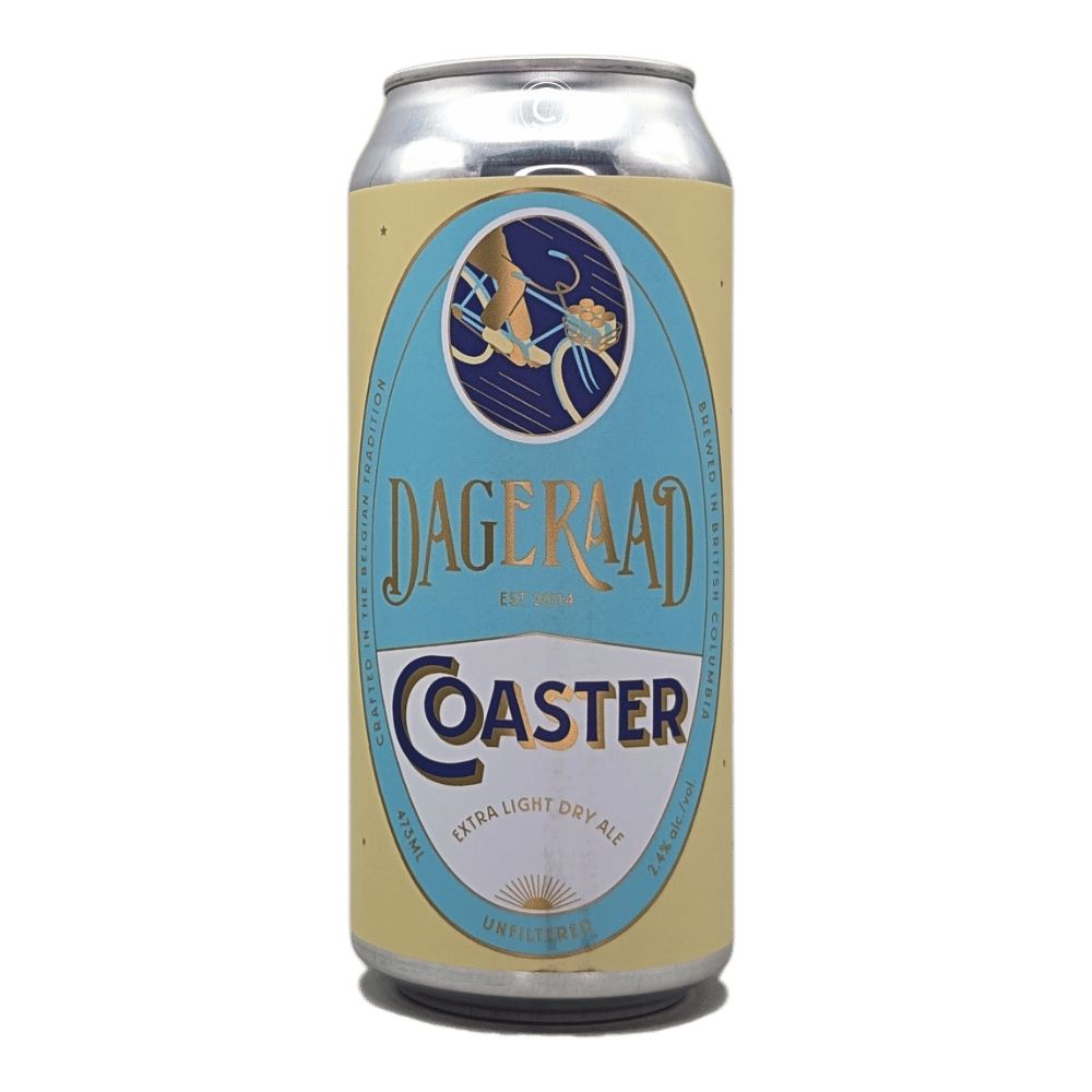 Coaster Extra Light Dry Ale by Dageraad Brewing, beer label