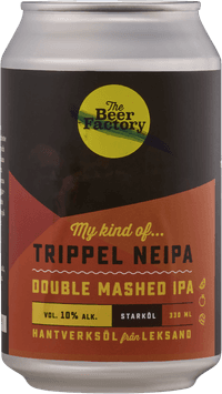 My Kind of Trippel Neipa by The Beer Factory Leksand, beer label