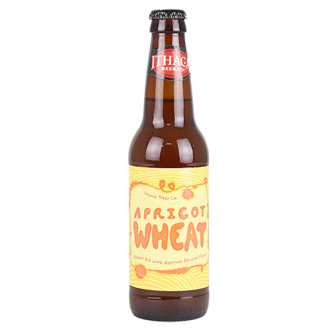 Ithaca Apricot Wheat Ale by Ithaca Beer Co, beer label