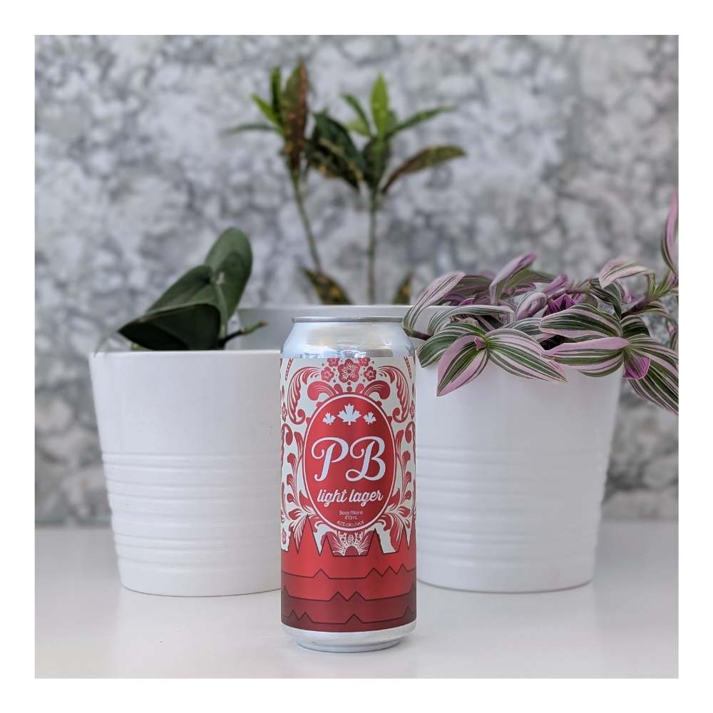PB Light Lager by Polyrhythm Brewing, beer label