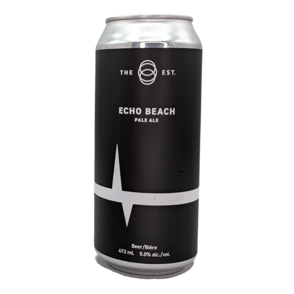Echo Beach Pale Ale by The Establishment Brewing Company, beer label