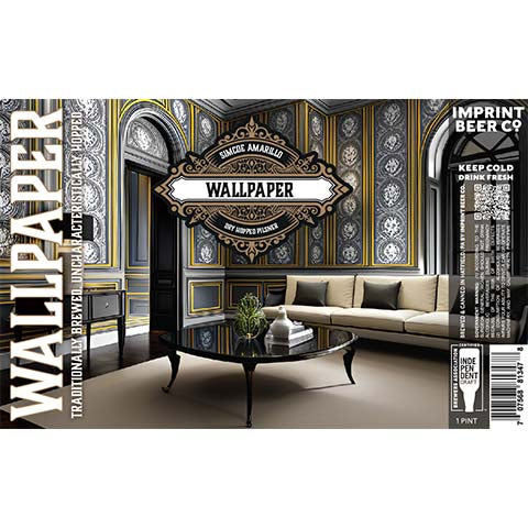 Imprint Wallpaper - Simcoe Amarillo Pilsner by Imprint Beer Company, beer label