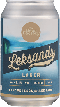 The Beer Factory Leksands Lager by The Beer Factory Leksand, beer label