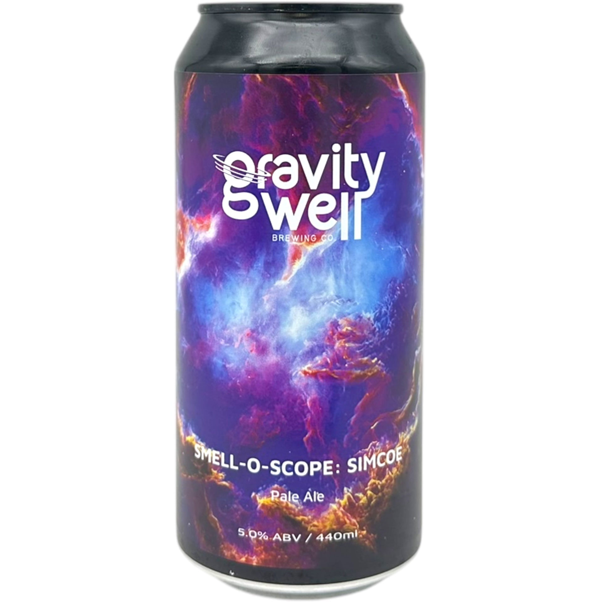 Gravity Well Smell-O-Scope: Simcoe by Gravity Well Brewing Co., beer label