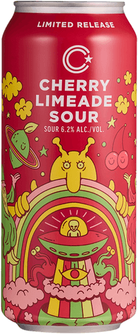 Collective Arts X James Carey Cherry Limeade by Collective Arts Brewing, beer label