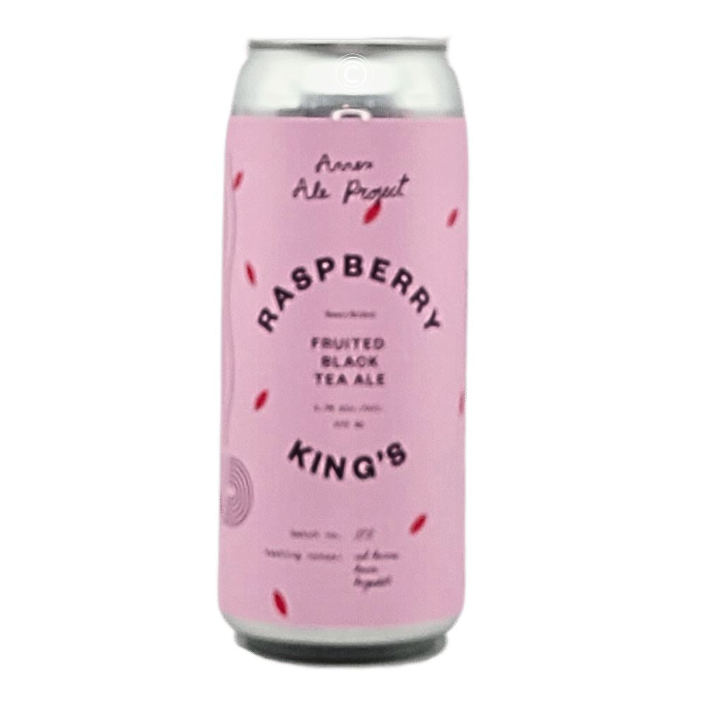 Raspberry King's Black Tea Raspberry Lemon Pale Ale by Annex Ale Project, beer label
