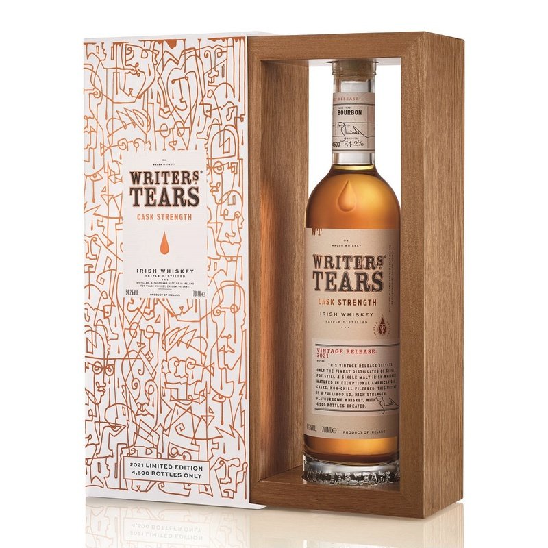 Writers' Tears Cask Strength Irish Whiskey by Walsh Whiskey, beer label