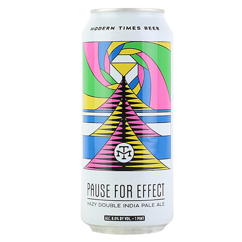 Modern Times Pause for Effect Hazy DIPA by Modern Times Beer, beer label