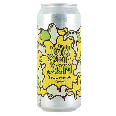 Burley Oak Jelly Not Jam Sour Ale (Banana, Pineapple, Coconut) by Burley Oak Craft Brewery, beer label