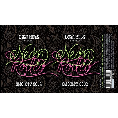 Oskar Blues Neon Rodeo Sour by Oskar Blues Brewery, beer label