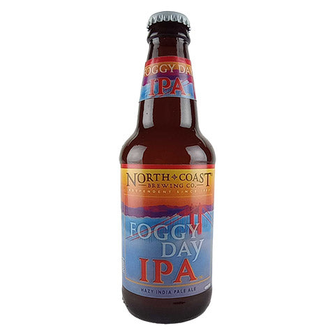 North Coast Foggy Day Hazy IPA by North Coast Brewing Company, beer label