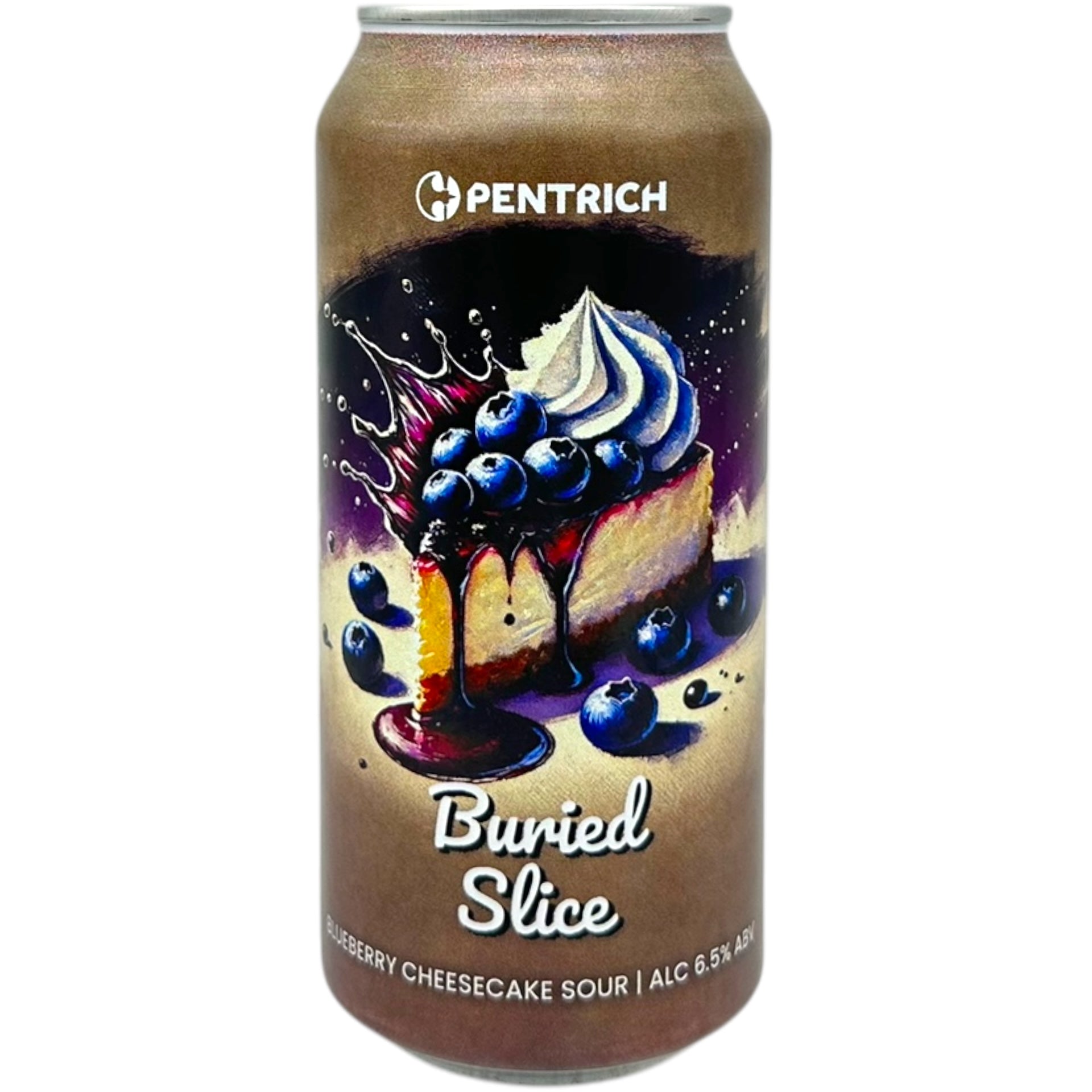 Pentrich Buried Slice Blueberry by Pentrich Brewing Co., beer label