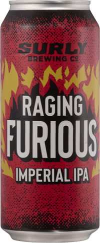 Raging Furious by Surly Brewing Company, beer label