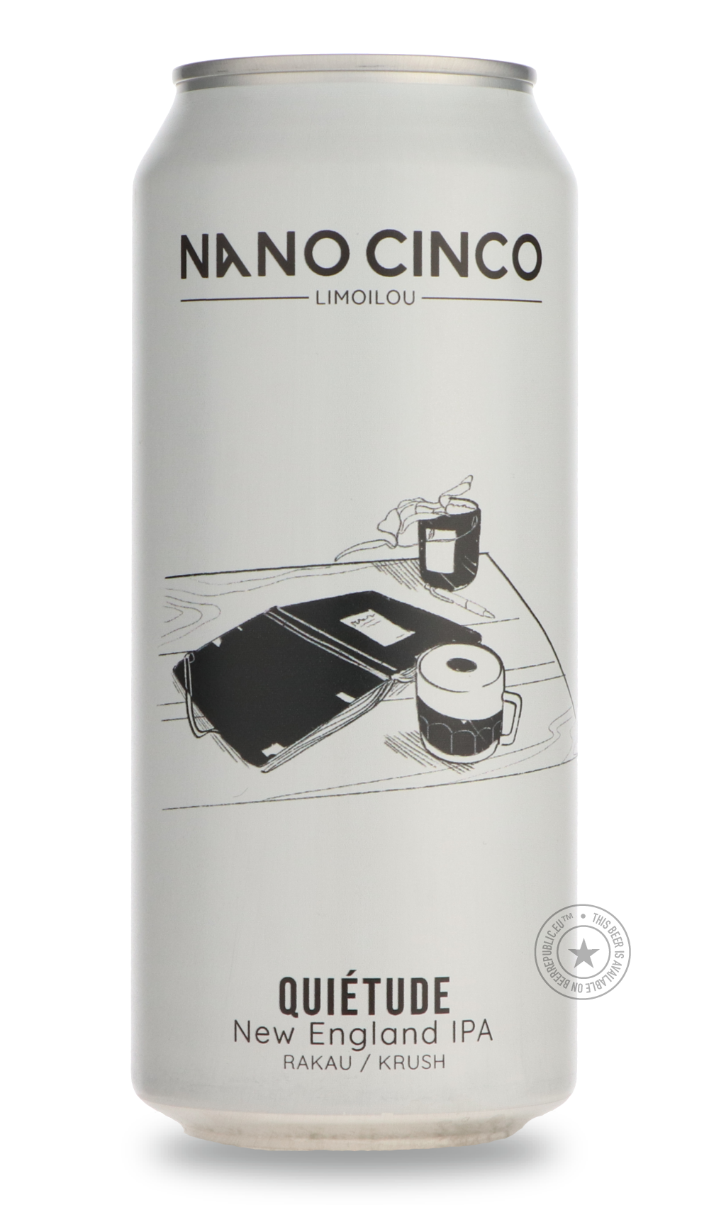 Quiétude by Nano Cinco, beer label