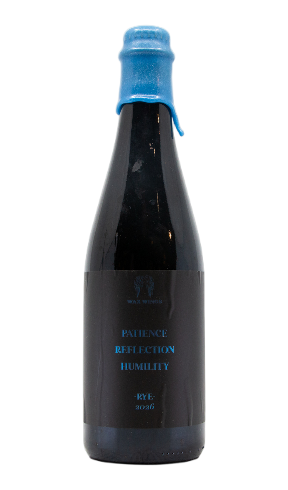 Wax Wings Patience, Reflection, Humility - Rye (2026) by Wax Wings, beer label