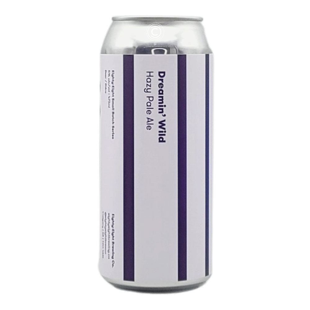 Dreamin' Wild Hazy Pale Ale by Eighty Eight Brewing Co., beer label