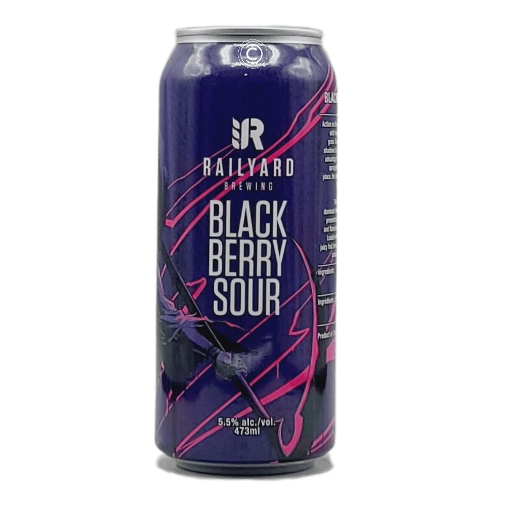 Blackberry Sour by Railyard Brewing Company, beer label