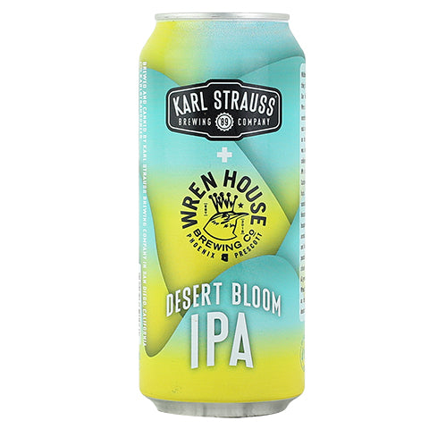 Karl Strauss/Wren House Desert Bloom IPA by Karl Strauss Brewing Co, beer label
