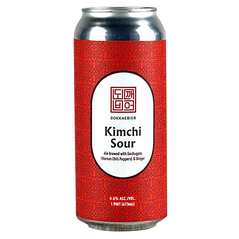 Dokkaebier Kimchi Sour by Dokkaebier, beer label