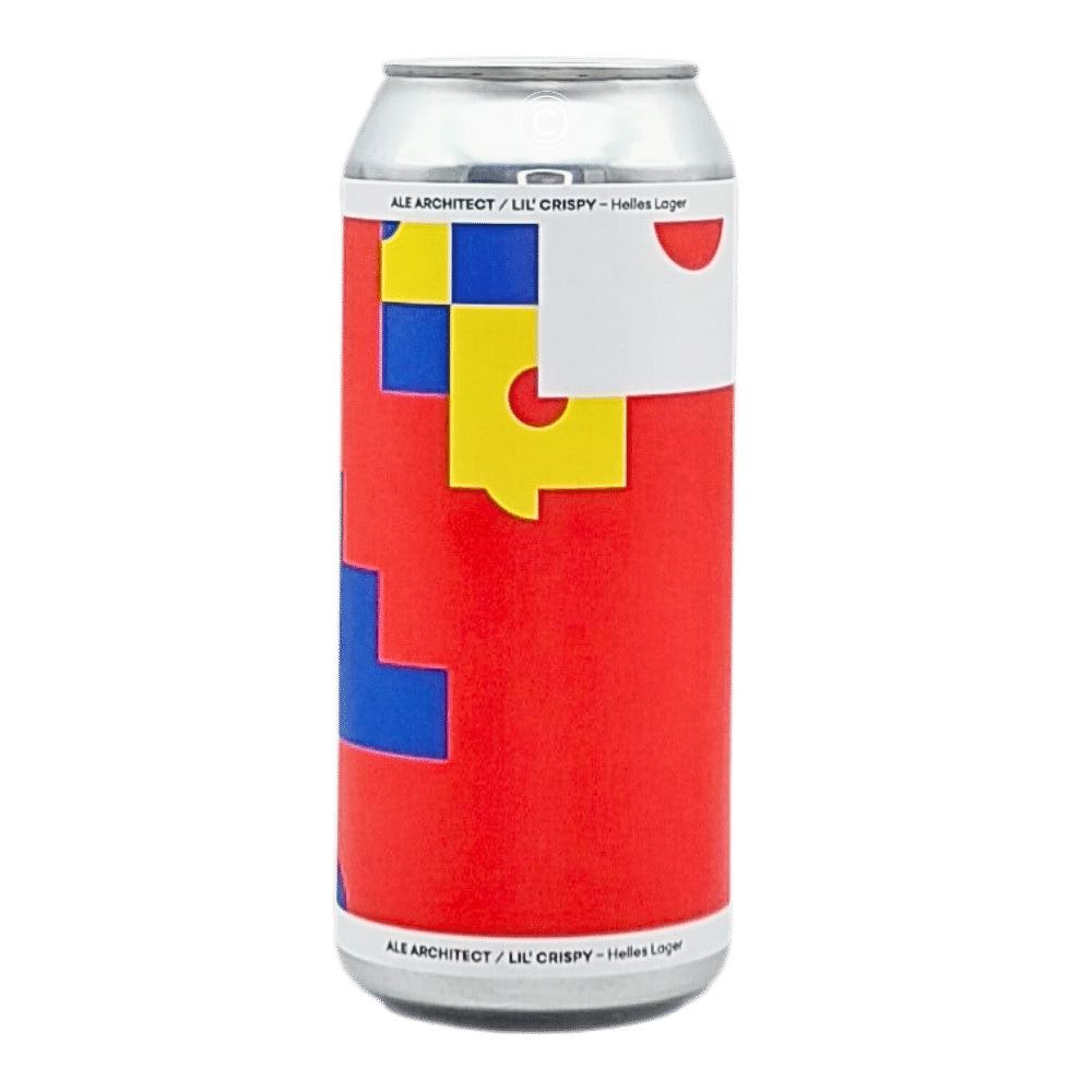 Lil' Crispy Helles Lager by Ale Architect, beer label