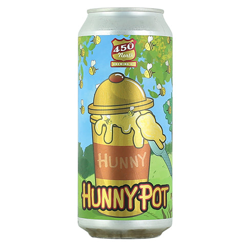 450 North Hunny Pot Slushy XXL Sour Ale by 450 North Brewing Company, beer label