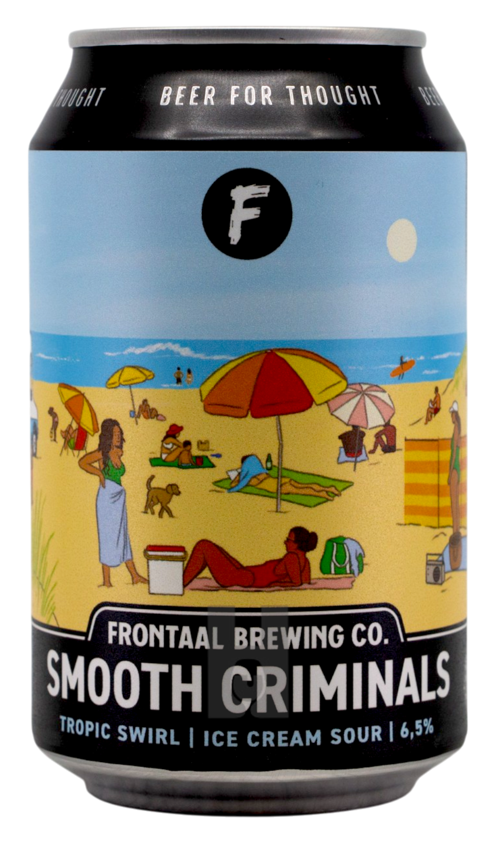 Frontaal Smooth Criminals: Tropic Swirl by Frontaal Brewing Co., beer label